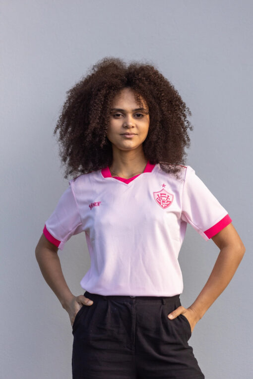 Camisa Outubro Rosa 2025 Esporte Clube Vitória Feminino Volt