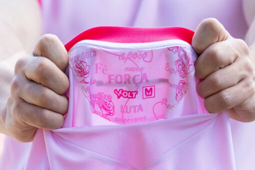 Camisa Outubro Rosa 2025 Esporte Clube Vitória Masculina Volt - Image 7