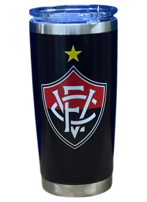 Copo Térmica 591Ml Com Tampa Esporte Clube Vitória