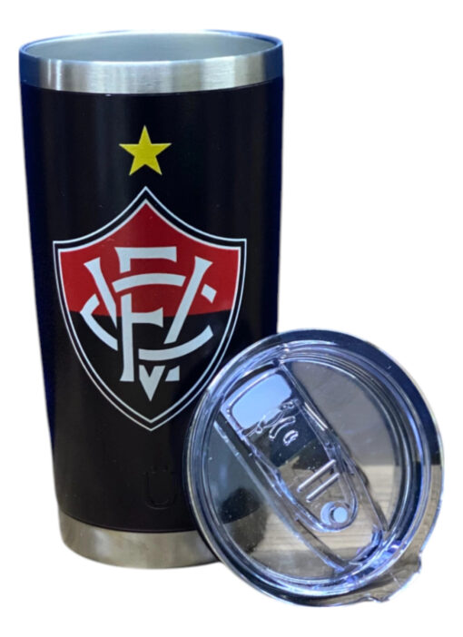 Copo Térmica 591Ml Com Tampa Esporte Clube Vitória - Image 6