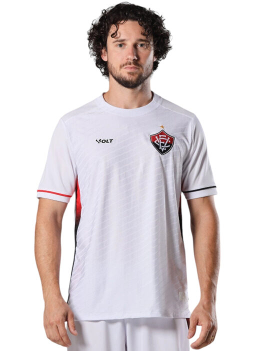 Camisa Plus Jogo 2 2025 Esporte Clube Vitória Masculina Branca Volt
