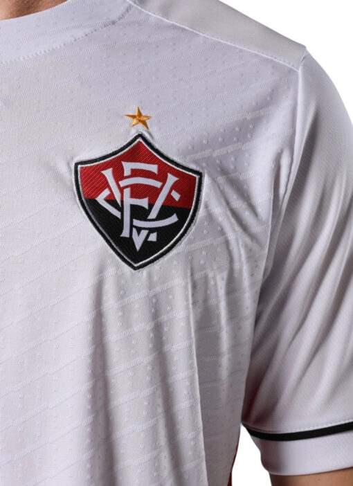 Camisa Jogo 2 2025 Esporte Clube Vitória Infanto Juvenil Branca Volt