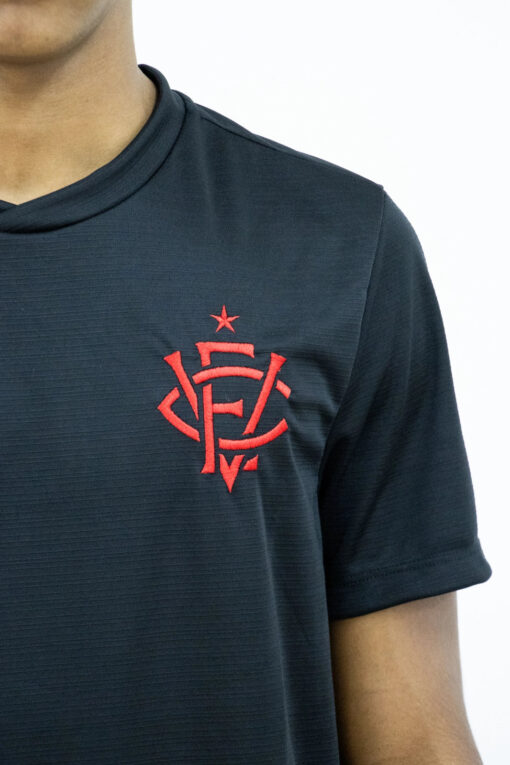 Camisa Dry 2025 Esporte Clube Vitória Preta Volt - Image 3