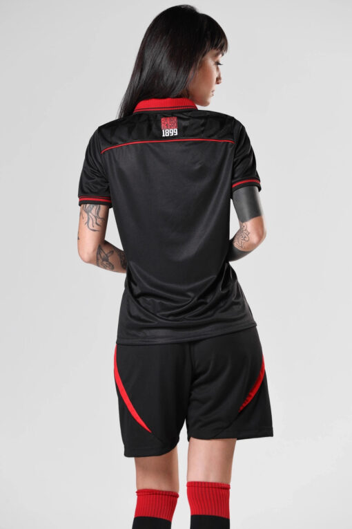 Camisa Jogo 3 2025 Esporte Clube Vitória Feminina Preta Volt - Image 2