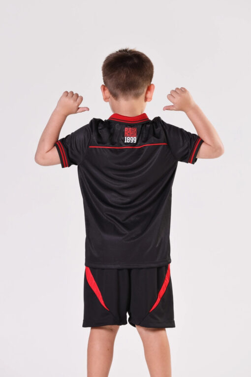 Camisa Jogo 3 2025 Esporte Clube Vitória Infanto Juvenil Preta Volt - Image 6