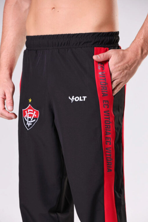 Calça Anos 90 Esporte Clube Vitória Masculino Rubro Negro Volt - Image 3