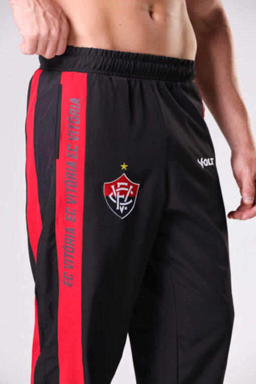 Calça Anos 90 Esporte Clube Vitória Masculino Rubro Negro Volt - Image 4
