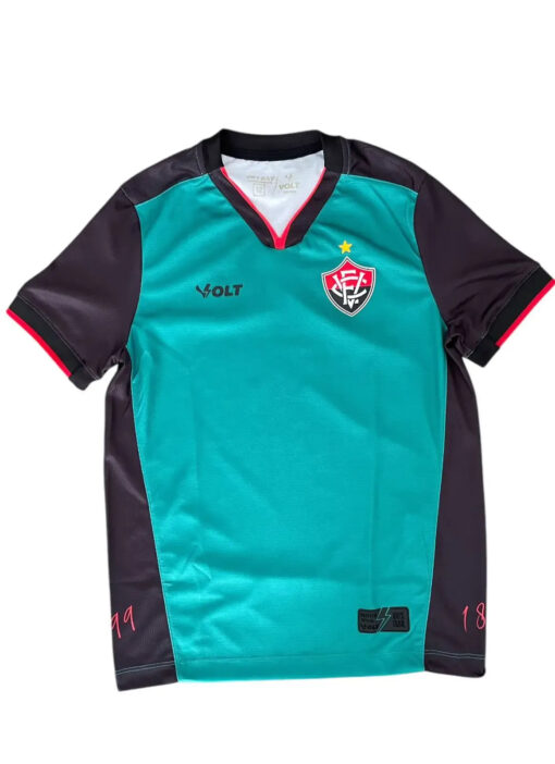 Camisa Goleiro 3 Vitória 2024 Verde  Infanto Juvenil Volt