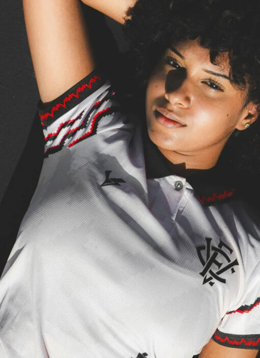 Camisa Goleiro 3 Vitória 2023 Bege Feminina Volt - Image 2
