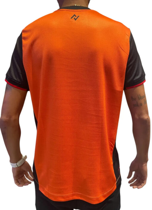 Camisa Goleiro 1 Vitória 2024 Laranja Masculina Volt - Image 2