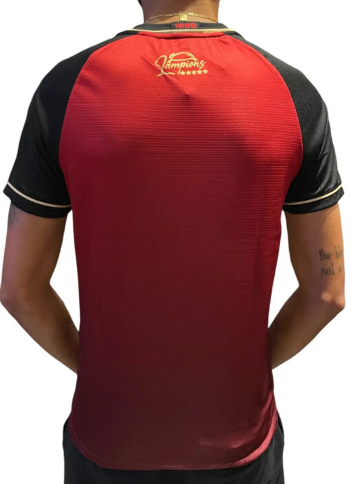 Camisa Jogo 4 Vitória 2024 Bordô Masculina Volt - Image 3