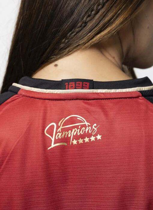 Camisa Jogo 4 Vitória 2024 Bordô Feminina Volt - Image 3