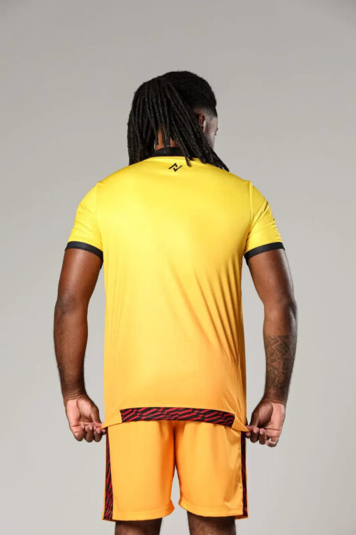 Camisa Copa Do Nordeste Goleiro 2025 Vitória Masculino Amarelo Volt - Image 6