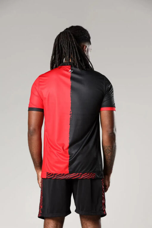 Camisa Copa Do Nordeste 2025 Vitória Masculino Vermelho e Preto Volt - Image 4