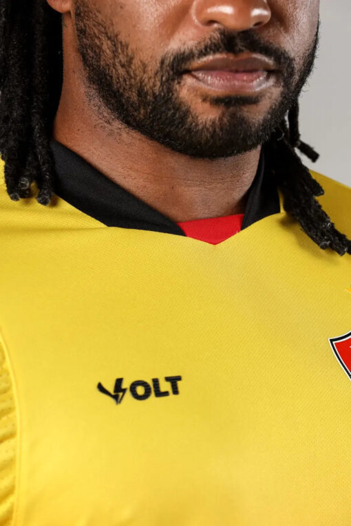 Camisa Copa Do Nordeste Goleiro 2025 Vitória Masculino Amarelo Volt - Image 7