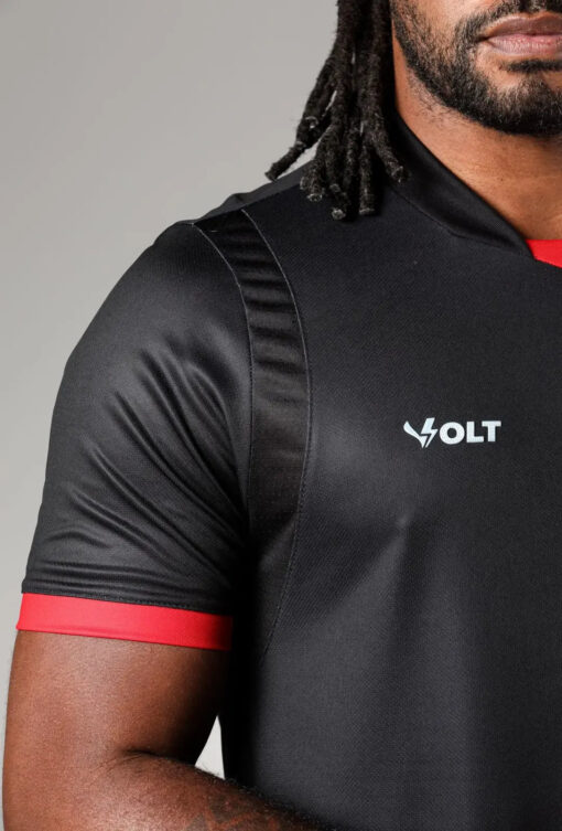 Camisa Copa Do Nordeste 2025 Vitória Masculino Vermelho e Preto Volt - Image 5